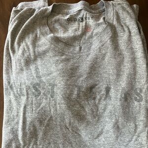 Gray Men's Short Sleeve Tee